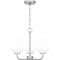 Quoizel Nielson Pendant 3 Lights Brushed Nickel NIE2817BN - alternate 1